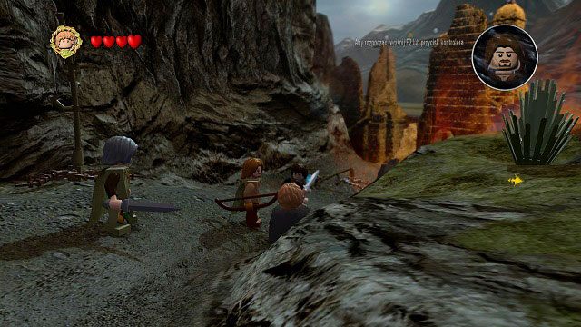 Po obejrzeniu scenki kończącej poprzednią misję przejmiemy kontrolę nad Hobbitami - Droga do Osgiliath (Śródziemie) | Opis przejścia - Akt II - LEGO The Lord of the Rings: Władca Pierścieni - poradnik do gry