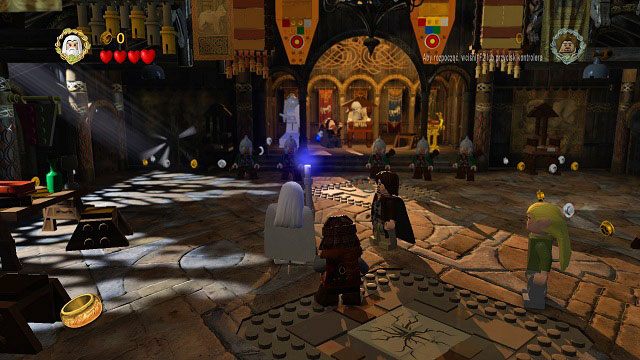 Misja rozpoczyna się w komnacie króla Theodena - Atak Wargów | Opis przejścia - Akt II | LEGO The Lord of the Rings - LEGO The Lord of the Rings: Władca Pierścieni - poradnik do gry