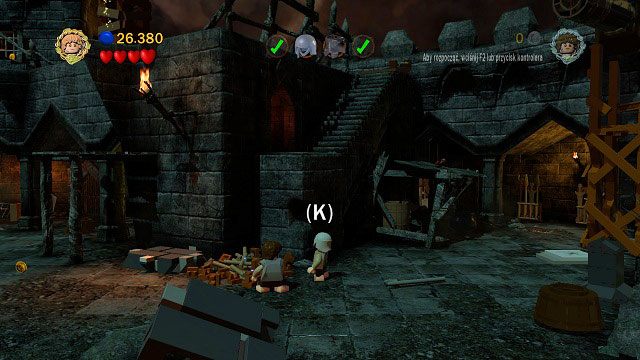 Przełączamy się na Frodo - Cirith Ungol | Opis przejścia - Akt III | LEGO The Lord of the Rings - LEGO The Lord of the Rings: Władca Pierścieni - poradnik do gry