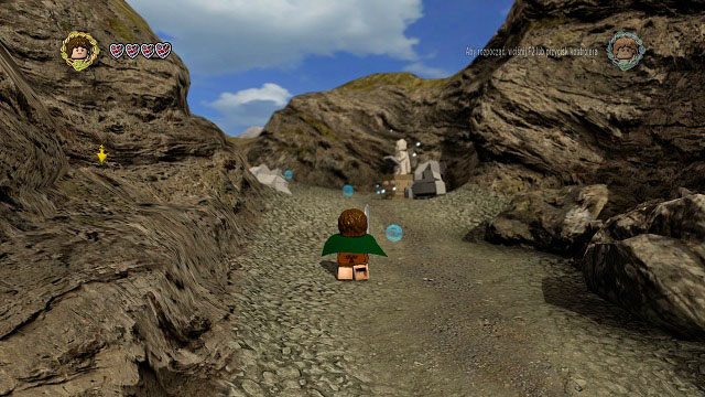 Amon Hen to ostatnia lokacja w której mogliśmy dowodzić całą Drużyną Pierścienia - Emyn Muil (Śródziemie) | Opis przejścia - Akt II | LEGO The Lord of the Rings - LEGO The Lord of the Rings: Władca Pierścieni - poradnik do gry