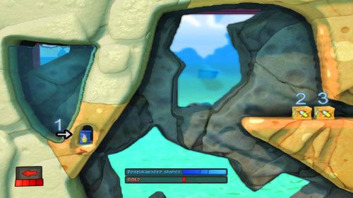 Ze skrzyń [2] oraz [3] zbieramy Minę oraz Bazookę - Plaża | Łamigłówki | Worms Revolution - Worms: Revolution - poradnik do gry