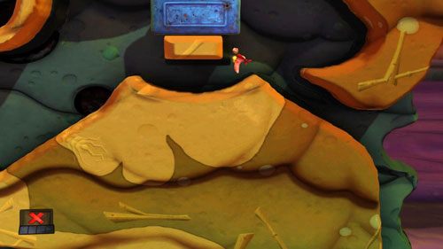 W celu zniszczenia naczynia stosujemy Ogniste uderzenie [ilustracja] - Podwórko | Łamigłówki | Worms Revolution - Worms: Revolution - poradnik do gry