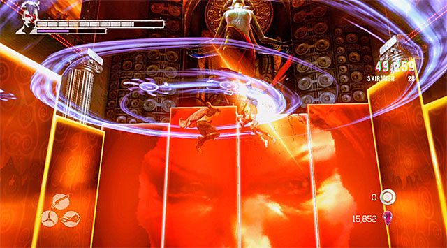 Po tym jak arena walk zmieni swój wygląd rozpocznie się czwarta część bitwy - Pierwsza bitwa w klubie nocnym | 13 - Devils Dalliance (Igraszki z diabłem) - DMC: Devil May Cry - poradnik do gry