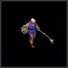 Pałkarz - mają dużą siłę i są przydatni do zabijania wrogów, którym udało się wedrzeć do zamku - Jednostki w Twierdza | Podstawy rozgrywki - Twierdza - poradnik do gry