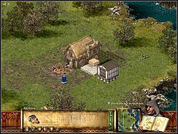 Misję rozpoczynasz od postawienia głównej siedziby i spichlerza - Misja I - Lizanie ran | Kampania i misje dodatkowe w Twierdza - Twierdza - poradnik do gry