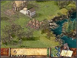 Po zbudowaniu pięciu chat drwali zostanie Ci drewna tylko na dwie chaty myśliwskie - zbuduj je - Misja I - Lizanie ran | Kampania i misje dodatkowe w Twierdza - Twierdza - poradnik do gry