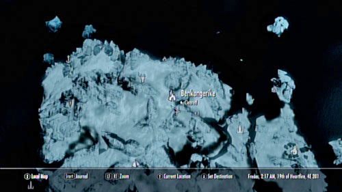 Czarną Księgę odnajdziesz w jaskini Benkongerike - na północy Solstheim - Black Book - Untold Legends [Czarna Księga - Nieopowiedziane legendy] | Czarne Księgi - The Elder Scrolls V: Skyrim - Dragonborn - poradnik do gry