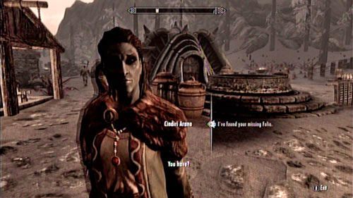 Wróć do Raven Rock i oddaj Cindiri Arano jej książkę - Locate Cindiris Folio from the wreck of the Strident Squall [Odszukaj książkę Cindiri we wraku Piskliwego Szkwału] | Pozostałe zadania - The Elder Scrolls V: Skyrim - Dragonborn - poradnik do gry