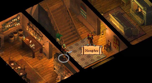 W domu [2] mieszka Nemphre, druga nekromantka o której wspominał Ordulinian - Arkion i Nemphre | Rozdział 5 - zadania poboczne | Solucja Baldurs Gate - Baldurs Gate: Enhanced Edition - poradnik do gry