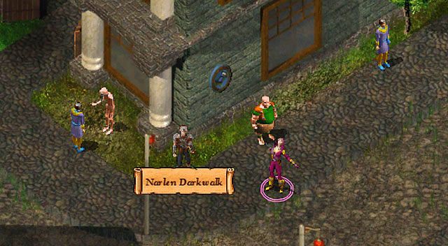 Podobnie jak poprzednio, zostaw całą drużynę przy wejściu do tej lokacji i wyślij na spotkanie z Narlenem [A] samą Imoen - Skok Narlena | Rozdział 5 - zadania poboczne | Solucja Baldurs Gate - Baldurs Gate: Enhanced Edition - poradnik do gry