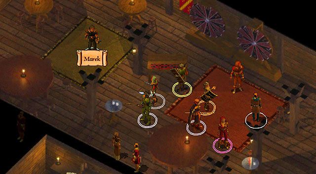 Udaj się na pierwsze piętro w Spłonionej Syrenie [3] - Marek i Lothander | Rozdział 5 - zadania poboczne | Solucja Baldurs Gate - Baldurs Gate: Enhanced Edition - poradnik do gry