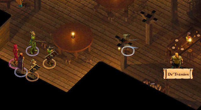 Udaj się do tawerny Pod Spłonioną Syreną [1], gdzie spotkasz DeTraniona - Tajemnicza Wyspa (1) | Opowieści z Wybrzeża Mieczy | Solucja Baldurs Gate - Baldurs Gate: Enhanced Edition - poradnik do gry