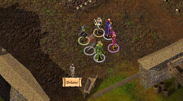 Na koniec, porozmawiaj z Delainy [D] (jeśli grasz mężczyzną) lub Durlyle (jeśli grasz kobietą) - Tajemnicza Wyspa (1) | Opowieści z Wybrzeża Mieczy | Solucja Baldurs Gate - Baldurs Gate: Enhanced Edition - poradnik do gry