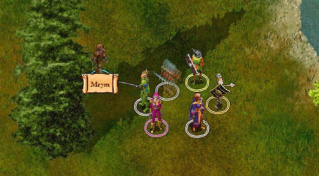 Nieco dalej na północ zaczepi Cię Meym [B], ostrzegając przed wejściem na statek Baldurana - Tajemnicza Wyspa (1) | Opowieści z Wybrzeża Mieczy | Solucja Baldurs Gate - Baldurs Gate: Enhanced Edition - poradnik do gry