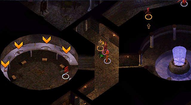 Przejdź do czytelni [2] i kliknij kolejno wszystkie 4 księgi - Wieża Durlaga- Labirynt Durlaga (poziom 1-2) | Opowieści z Wybrzeża Mieczy - Baldurs Gate: Enhanced Edition - poradnik do gry