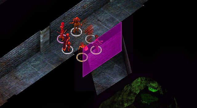 Najpierw przejdź do północnego korytarza i odszukaj ukryte przejście do jaskini [2] pełnej toksycznego śluzu, ghastów i pełzaczy kryptowych - Wieża Durlaga- Labirynt Durlaga (poziom 2-4), Broda Ulgotha | Opowieści z Wybrzeża Mieczy - Baldurs Gate: Enhanced Edition - poradnik do gry