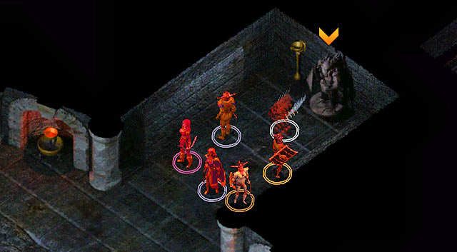 Teraz przejdź do komnaty pełnej pająków [7] - Wieża Durlaga- Labirynt Durlaga (poziom 2-4), Broda Ulgotha | Opowieści z Wybrzeża Mieczy - Baldurs Gate: Enhanced Edition - poradnik do gry