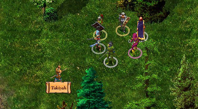 Takiyah [D], to kolejny druid, który rzuci się do gardła Jeheirze - Knieja Otulisko | Rozdział 4 - zadania główne | Solucja Baldurs Gate - Baldurs Gate: Enhanced Edition - poradnik do gry