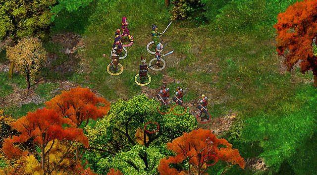 Dotarłeś do kopalni, ale warto na chwilę zboczyć z trasy i na północ od zabudować odszukać Lakadara [A] - Sparaliżowanie kopalni w Kniei Otulisko | Rozdział 4 - zadania główne - Baldurs Gate: Enhanced Edition - poradnik do gry