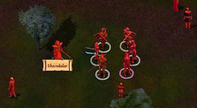 Od razu po przybyciu do Brody Ulgotha zostaniesz zatrzymany przez Shandalara [A] - Płaszcz Shandalara | Opowieści z Wybrzeża Mieczy | Solucja Baldurs Gate - Baldurs Gate: Enhanced Edition - poradnik do gry