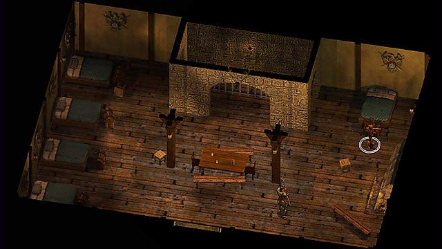 Aby odzyskać lekarstwo, udaj się do koszar [9] na południu twierdzy - Prolog - zadania poboczne | Prolog Baldurs Gate - Baldurs Gate: Enhanced Edition - poradnik do gry