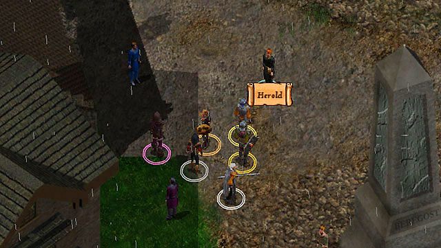 Odszukaj w Beregoście Herolda [C], który za dnia pojawia się pod monumentem w centrum miasta - Bassilus morderca | Rozdział 1 - zadania poboczne | Solucja Baldurs Gate - Baldurs Gate: Enhanced Edition - poradnik do gry