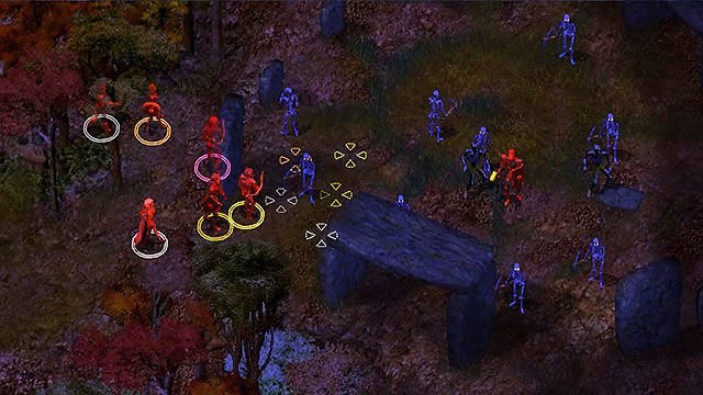 Po przybyciu do Czerwonego Kanionu, udaj się do kamiennego kręgu [1] na południowym-wschodzie mapy - Bassilus morderca | Rozdział 1 - zadania poboczne | Solucja Baldurs Gate - Baldurs Gate: Enhanced Edition - poradnik do gry