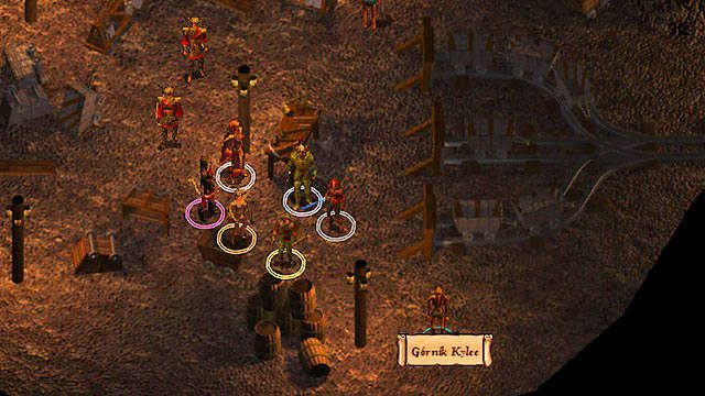 Udaj się do okrągłej komory na zachodzie, gdzie pracuje Górnik Kylee [B] - Wizyta w kopalni Nashkel - Kopalnie Nashkel | Rozdział 2 - zadania główne - Baldurs Gate: Enhanced Edition - poradnik do gry