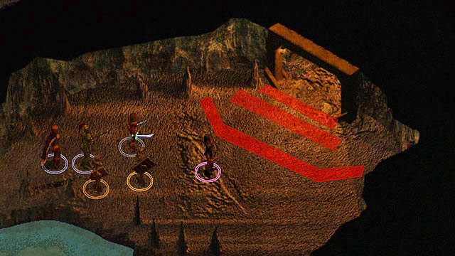 Udaj się do przejścia na ostatni poziom kopalni [5] - Wizyta w kopalni Nashkel - Kopalnie Nashkel | Rozdział 2 - zadania główne - Baldurs Gate: Enhanced Edition - poradnik do gry