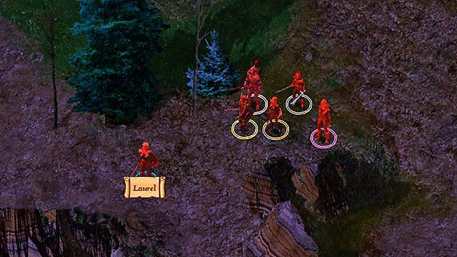 Nad niewielkim jeziorem spotkasz druidkę Laurel [C] - Hordy Gibberlingów; Jared i niedźwiedź | Rozdział 2 - zadania poboczne - Baldurs Gate: Enhanced Edition - poradnik do gry