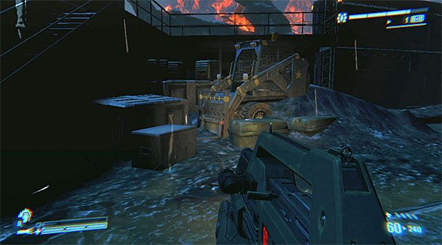 Zanim zajmiesz się zaliczeniem tego zadania warto wykonać dwie opcjonalne czynności - Odłącz przewody paliwowe lądownika | Misja 9 - Nadzieje w Hadleys Hope - Aliens: Colonial Marines - poradnik do gry
