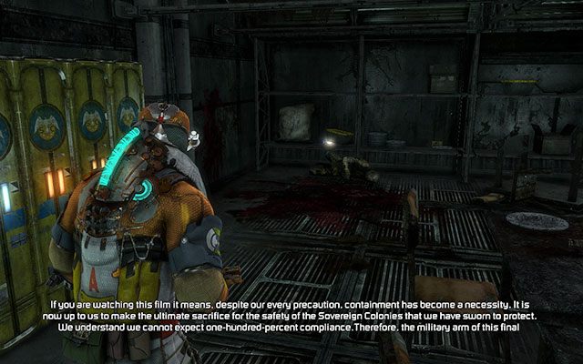 Na półce po lewej stronie od wejścia do baraków, tuż przy szafkach - Rozdział 11 (1) | Sekrety | Dead Space 3 - Dead Space 3 - poradnik do gry
