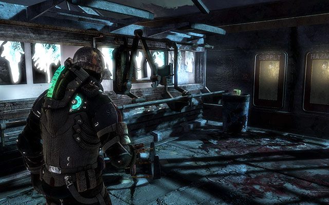 Na beczce po lewej stronie, tuż obok zdjęć rentgenowskich w pomieszczeniu z druga płytą [sektor biologiczny] - Rozdział 14 (1) | Sekrety | Dead Space 3 - Dead Space 3 - poradnik do gry