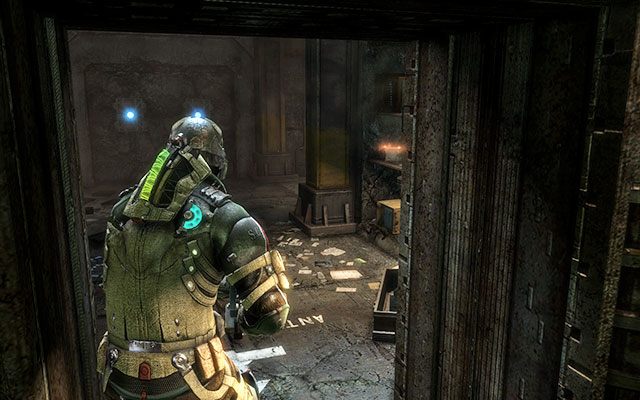 Na półce wewnątrz pomieszczenia z zaopatrzeniem, które otworzysz przy pomocy klucza dynamometrycznego [torque bar] [sektor paleontologiczny] - Rozdział 14 (1) | Sekrety | Dead Space 3 - Dead Space 3 - poradnik do gry