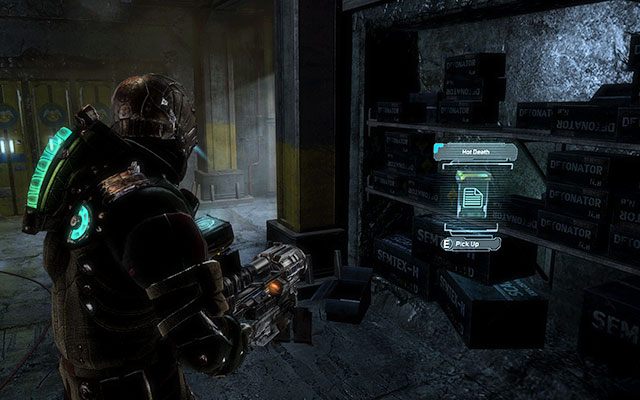 Wewnątrz pomieszczenia z zaopatrzeniem, które możesz otworzyć kluczem dynamometrycznym [sektor geologiczny] - Rozdział 14 (2) | Sekrety | Dead Space 3 - Dead Space 3 - poradnik do gry