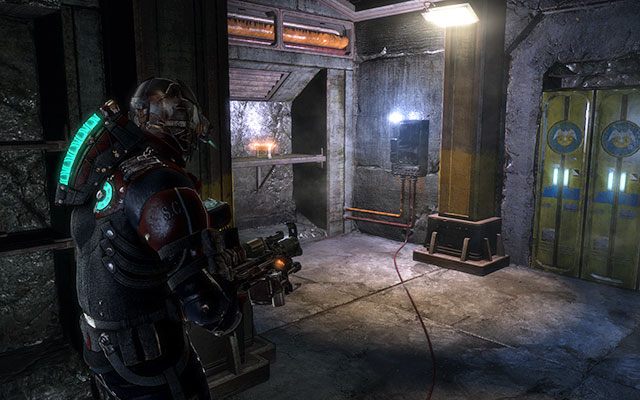 Wewnątrz składu, który otworzysz przy pomocy klucza dynamometrycznego - Rozdział 14 (2) | Sekrety | Dead Space 3 - Dead Space 3 - poradnik do gry