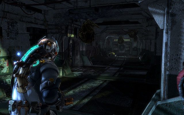 Ponownie znajdziesz się w korytarzu - Reach the command saucer | 3 - The Lost Flotilla | Dead Space 3 - Dead Space 3 - poradnik do gry