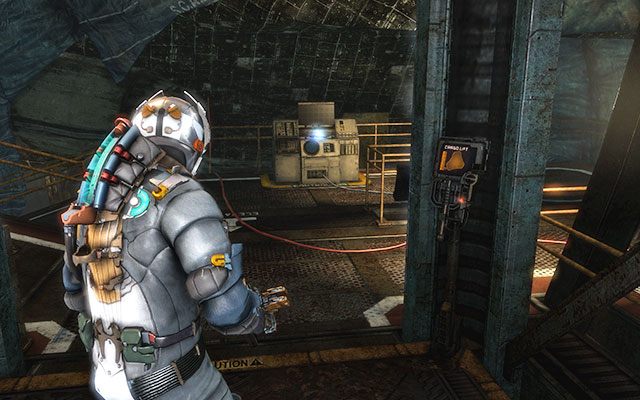 Ponownie udaj się do windy, którą zjedziesz na niższy poziom - Craft a remote relay | 6 - Repair to Ride | Dead Space 3 - Dead Space 3 - poradnik do gry