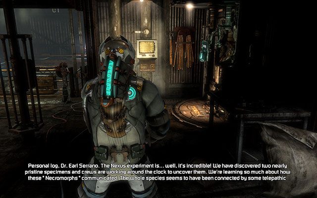 Przejdź przez drzwi na końcu, a następnie udaj się do kolejnych - Reactivate the heating system | 10, 11 - Now We Know / Signal Hunting - Dead Space 3 - poradnik do gry