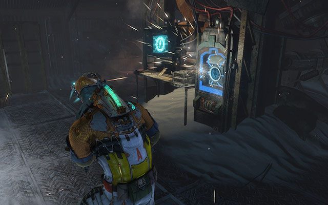 Podnieś przyniesiony rdzeń i umieść go w przewidzianym dla niego slocie - powinno to aktywować sprzęt - Reactivate the heating system | 10, 11 - Now We Know / Signal Hunting - Dead Space 3 - poradnik do gry