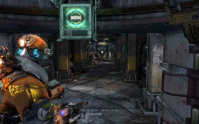 Przejdź dalej, po drodze mijając warsztat, aż wyjdziesz ponownie na zewnątrz - Collect the Probe components | 10, 11 - Now We Know / Signal Hunting - Dead Space 3 - poradnik do gry