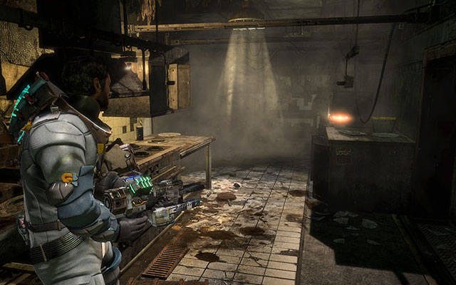 Wewnątrz kuchni, po prawej stronie na jednym z blatów - Rozdział 9 | Sekrety | Dead Space 3 - Dead Space 3 - poradnik do gry