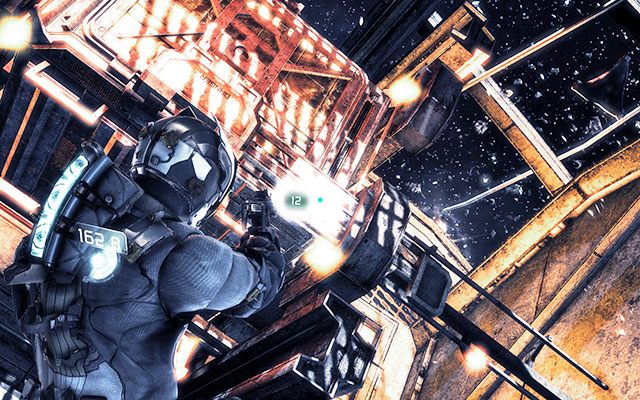 Dotrzesz w końcu do modułu ratowniczego [room], który musisz odblokować - Decouple module from the ship | 2 - On Your Own | Dead Space 3 - Dead Space 3 - poradnik do gry