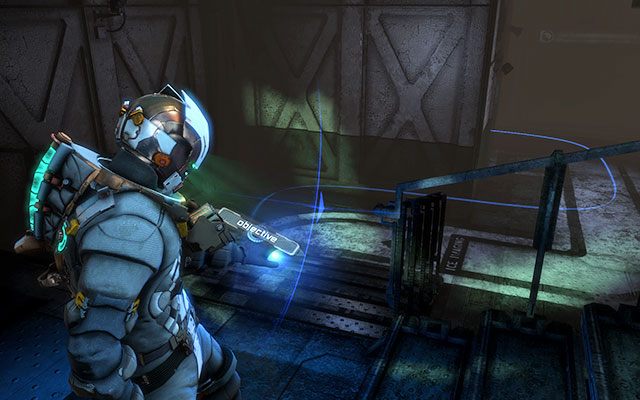 Dowiesz się, że system został automatycznie zamknięty i zablokowane zostały wszystkie przejścia - Restore power and override the lock-down | C.M.S. Greely - zadanie poboczne - Dead Space 3 - poradnik do gry