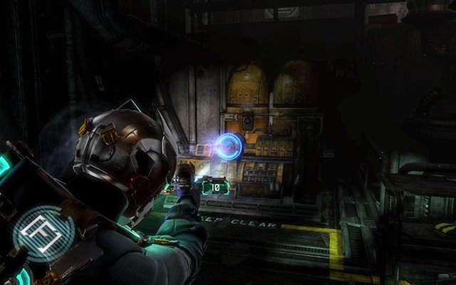 Zejdź drabinką na dół - znajdziesz generator zasilający - Restore power and override the lock-down | C.M.S. Greely - zadanie poboczne - Dead Space 3 - poradnik do gry