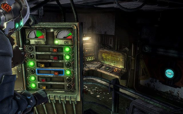 Dotrzesz do centrum komunikacji - Restore power and override the lock-down | C.M.S. Greely - zadanie poboczne - Dead Space 3 - poradnik do gry