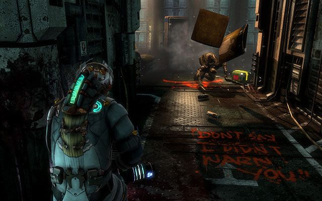 Windą towarową zjedź na dół - Locate Edwards | Conning Tower - zadanie poboczne | Dead Space 3 - Dead Space 3 - poradnik do gry