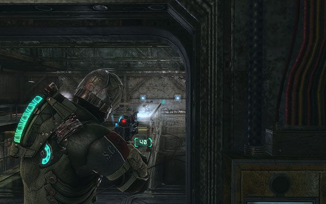 Po zjechaniu windą na dół zostaniesz przywitany przez hordę Nekromorfów-szkieletów - Collect the Rosetta samples - Paleontology sector | 14 - Everything Has Its Place - Dead Space 3 - poradnik do gry
