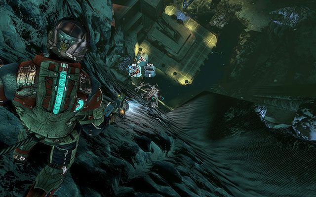 Po zakończeniu eksterminacji udaj się na ponowną wędrówkę w głąb szybu - 16 - What Lies Below - Follow Danik down the Research Silo | 16, 17 - What Lies Below / A Strange City - Dead Space 3 - poradnik do gry