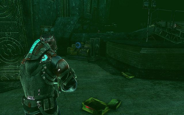 Po przejściu przez wrota powinieneś zauważyć trzy puste sloty na zasilanie - otwierają one przejście do Maszyny - Align the Power Array | 18, 19 - Kill or Be Killed / Endings | Dead Space 3 - Dead Space 3 - poradnik do gry